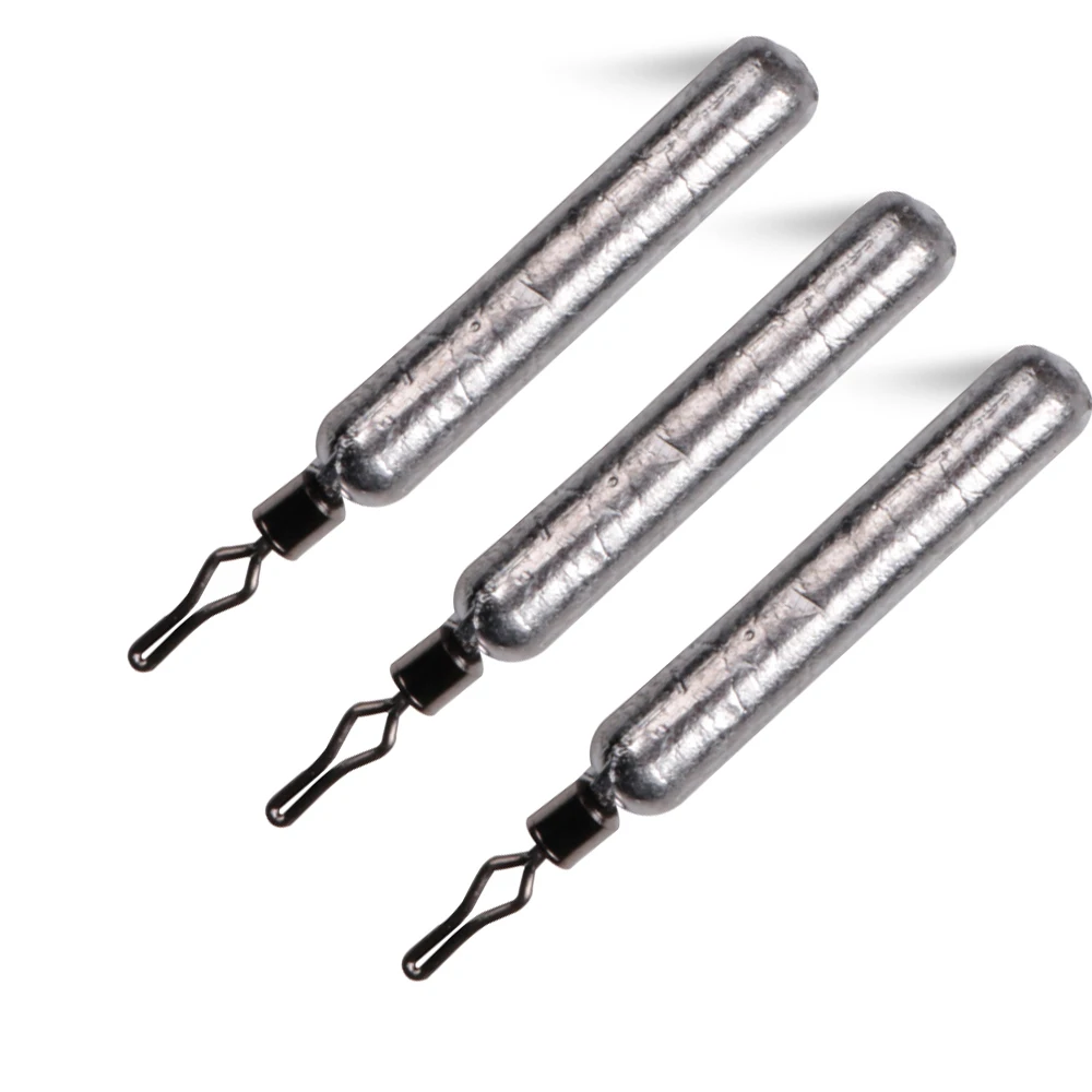 LUSHAZER lead molds sinker accessories hook 5/7/10/12/15/18g lead fishing weights