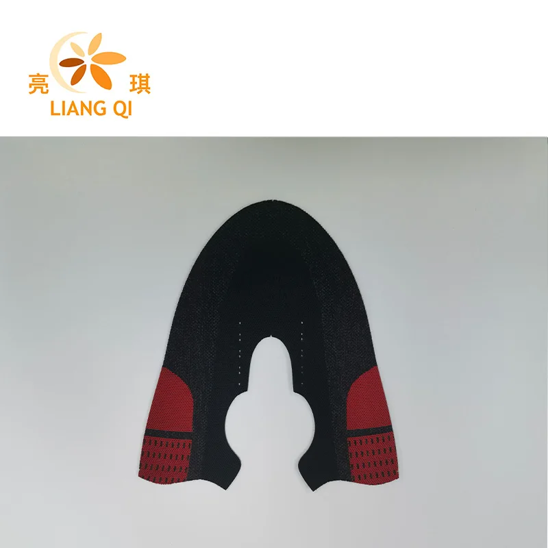 Factory Wholesale OEM Design Flying Knitting Upper Breathable fly knit vamp knitted shoe upper for running shoes