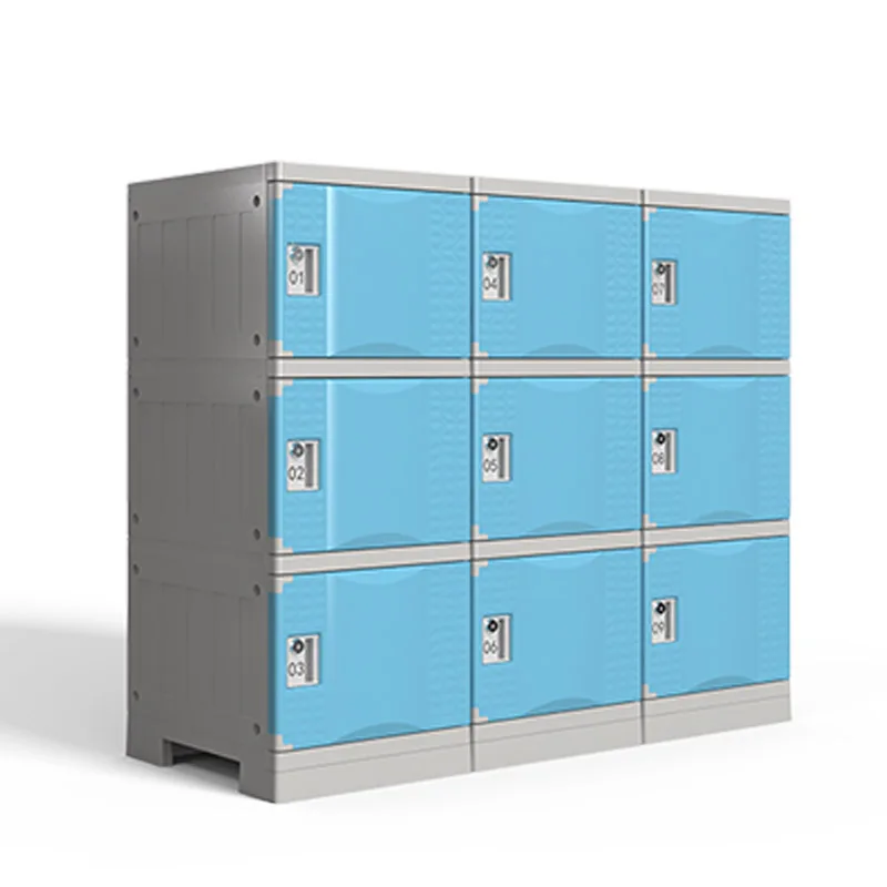 ABS school furniture storage mini size knock down book and clothing storage gym used school furniture Locker