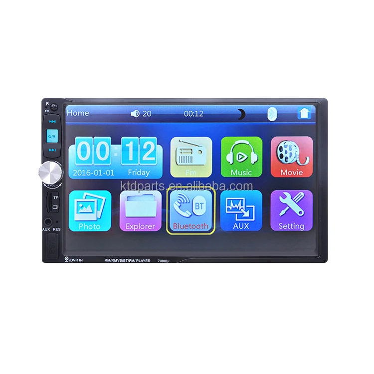 Автомагнитола KTD MP5, универсальный, 7-дюймовый, Android