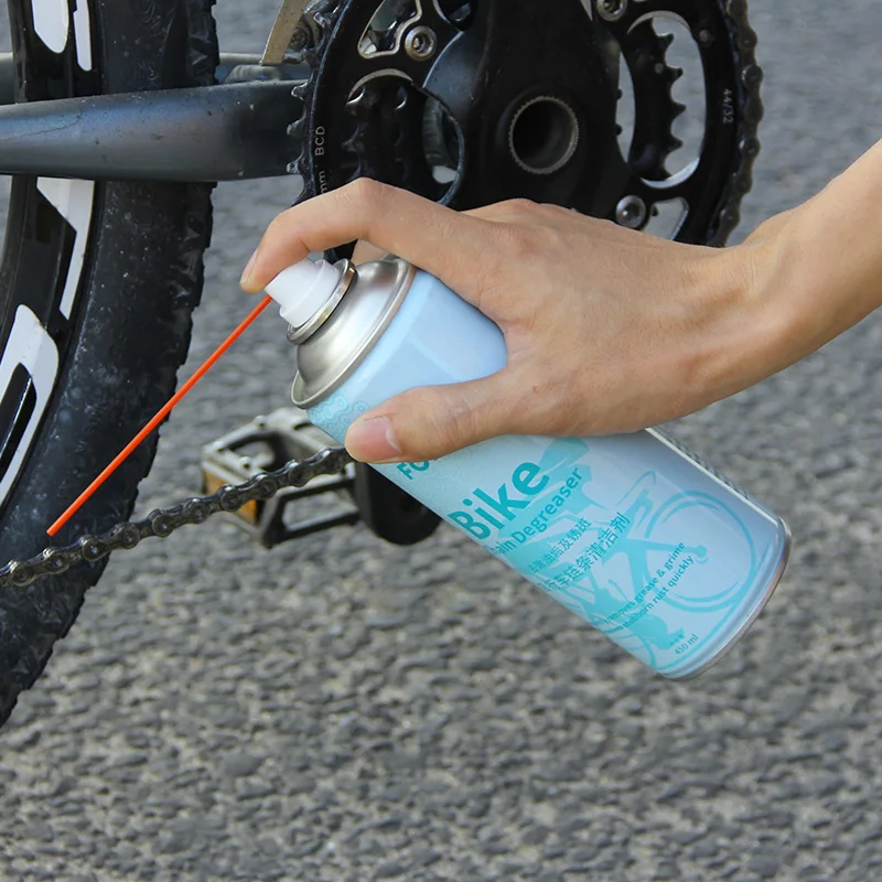 folo mountain bike accessories spray cleaning to grease dust bicycle chain cleaner