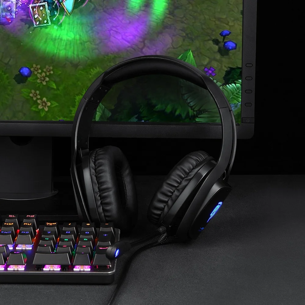 Factory supply gaming headset EasySMX C06  headphone earphone with cheap price