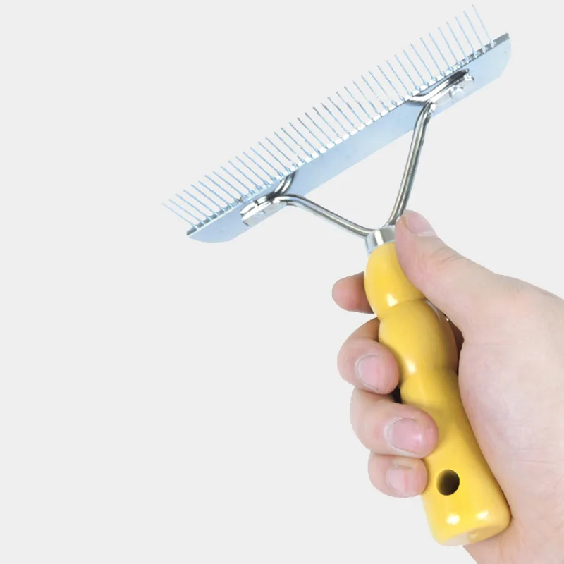 Mental Useful Dematting Comb Grooming Rake For Cats Dogs Pet Nail Low