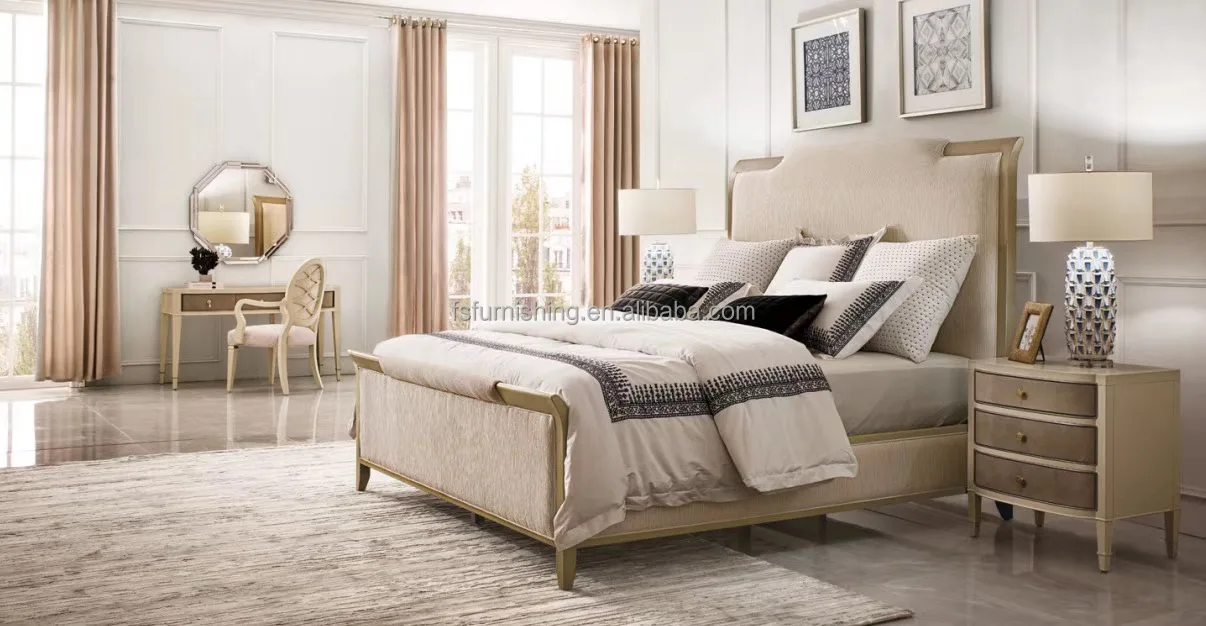 Полный комплект ручной работы из массива дерева, подходящий для двуспальной кровати, ночной стенд, нагрудный комод, шкаф, комплект для спальни