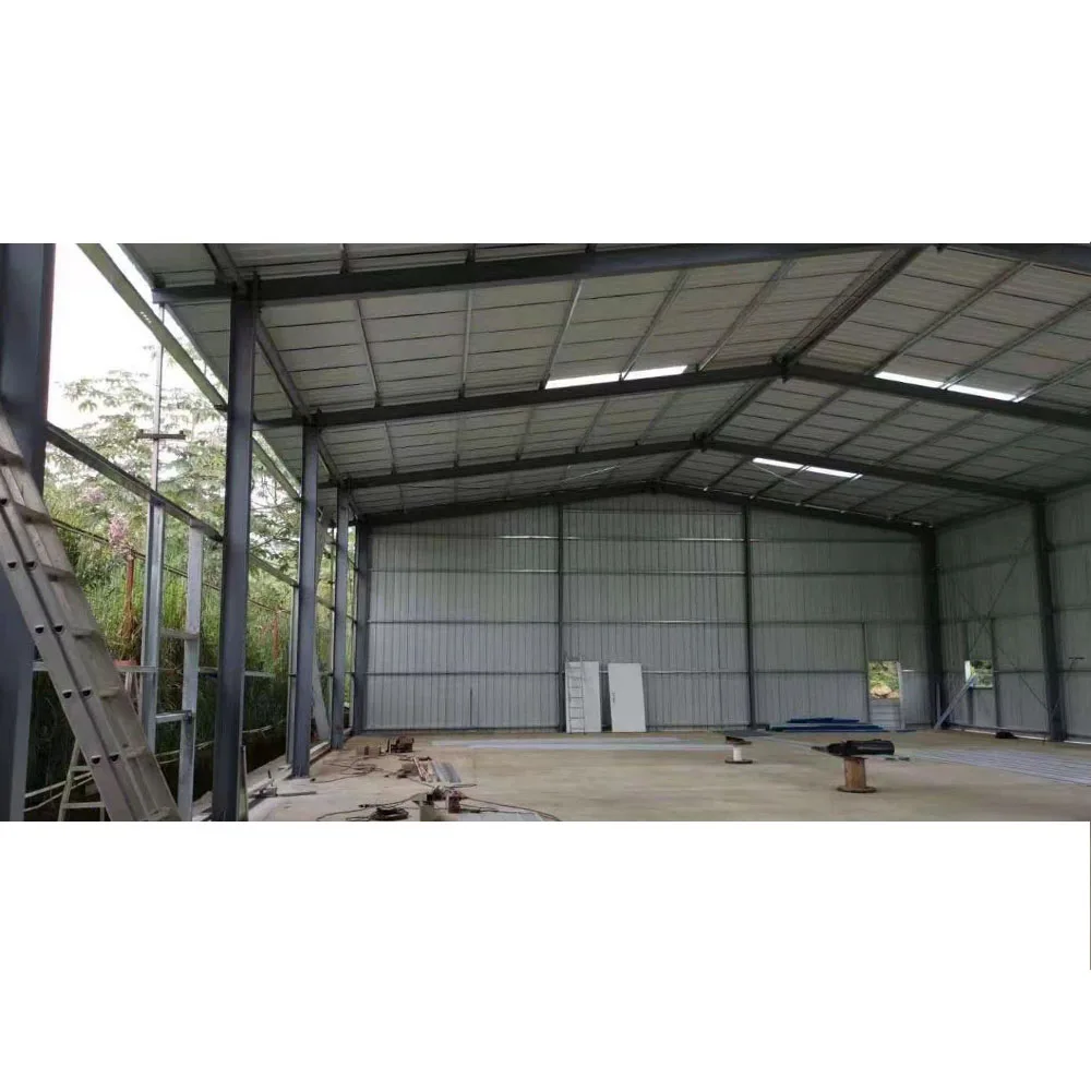 Qingdao SuperM China Quick Build Warehouse Prefab Steel Structure Modular Hangar Warehouse