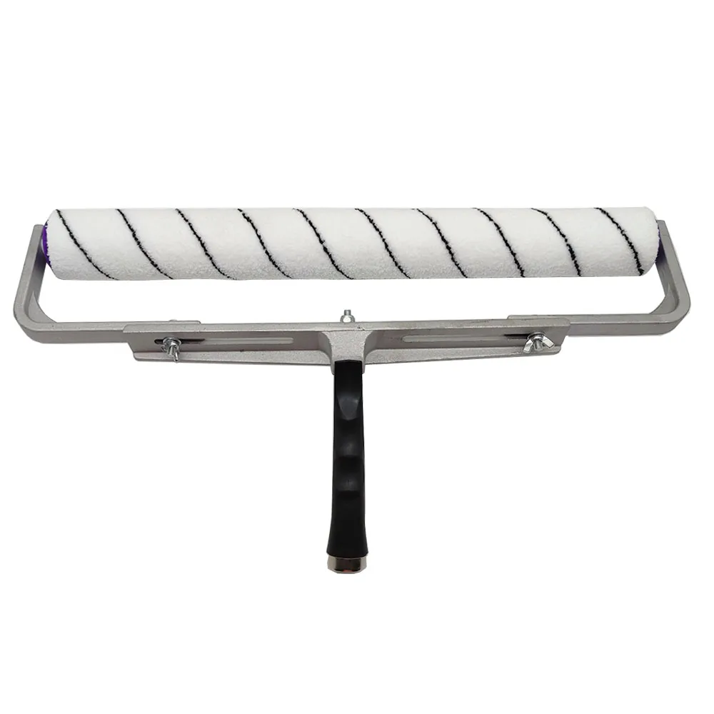 CTDLRC002  Top Quality 18' Microfiber Epoxy Floor Coating Paint Roller Brush with Extendable Aluminum