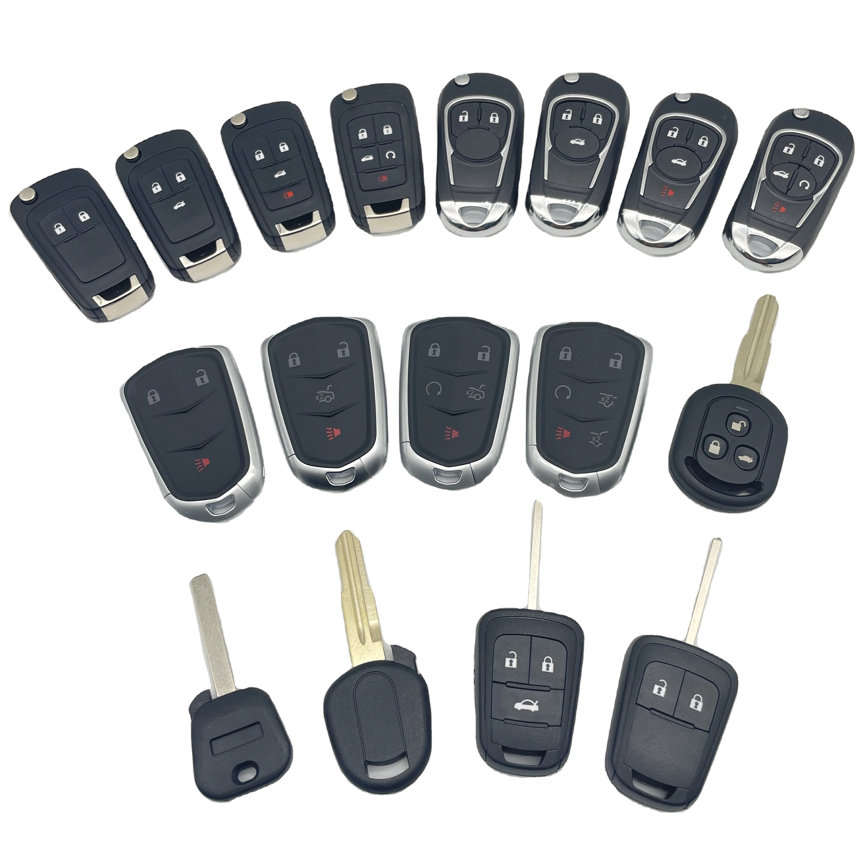 Автомобильный автомобильный Двигатель мотоциклетный флип-транспондер смарт-ключ для Chevrolet