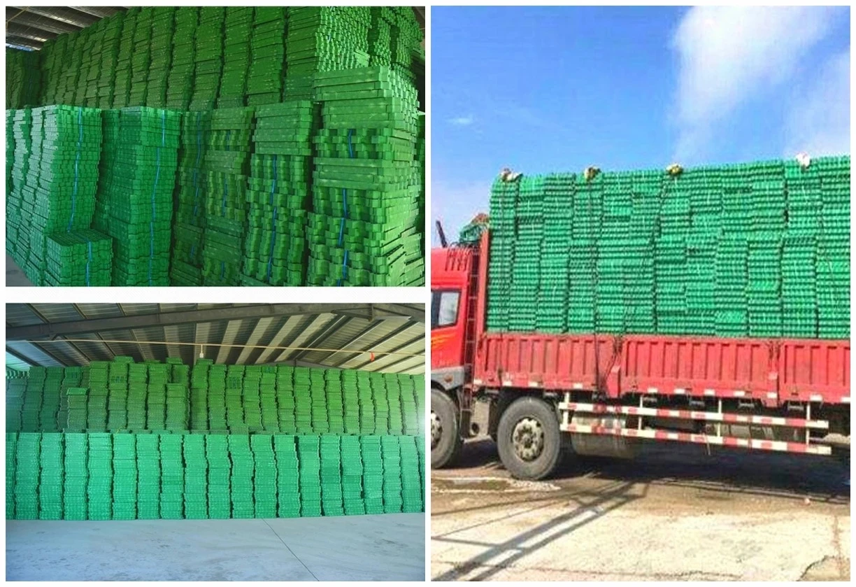 Plastic Grass Paver gravel grass grid  permeable pavers planting hdpe plastic grass grid gravel stabilizer