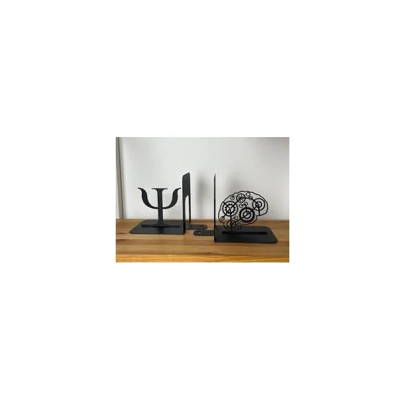 Recent Trending Modern Stylish Book Supporter Metal Iron Customized Size Shape Colour Book Ends Uses In Home Decoration