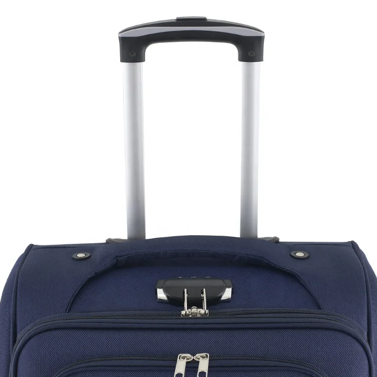 4 Wheel 20 24 28 32 10kg Twill Soft Fabric Trolley Luggage 4 PCS Customized Brand Spinner Lightweight Cheap Price Suitcases Sets