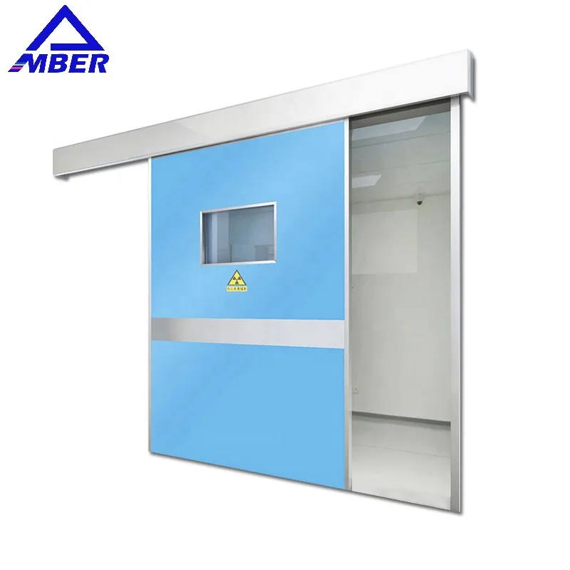 Best Selling Hospital Operating Theater Airtight Sliding Stainless Steel Door