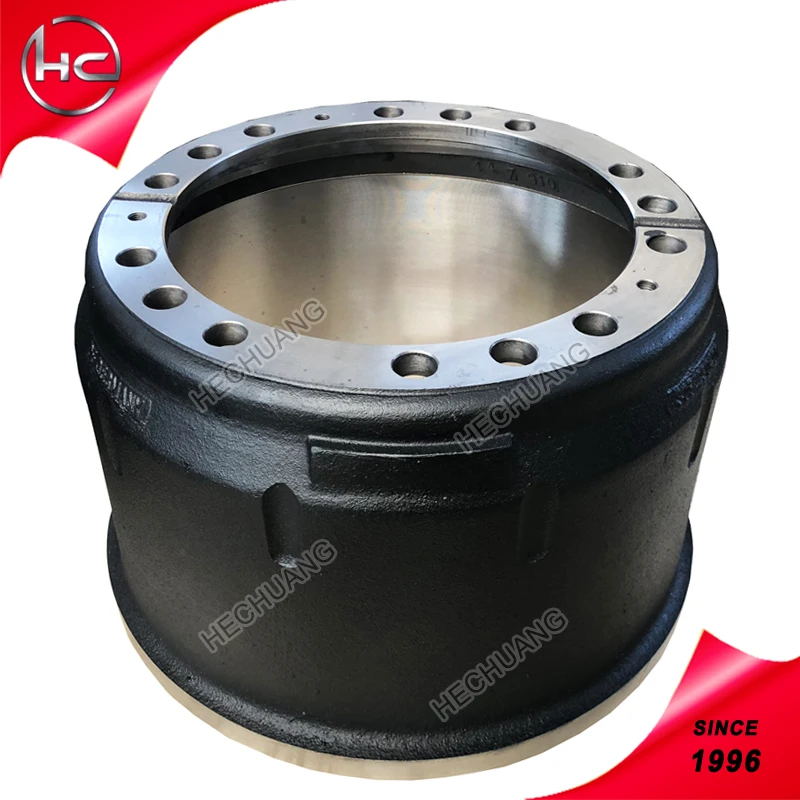 High quality OEM manufacture front brake drum semi brake drum for mercedes truck