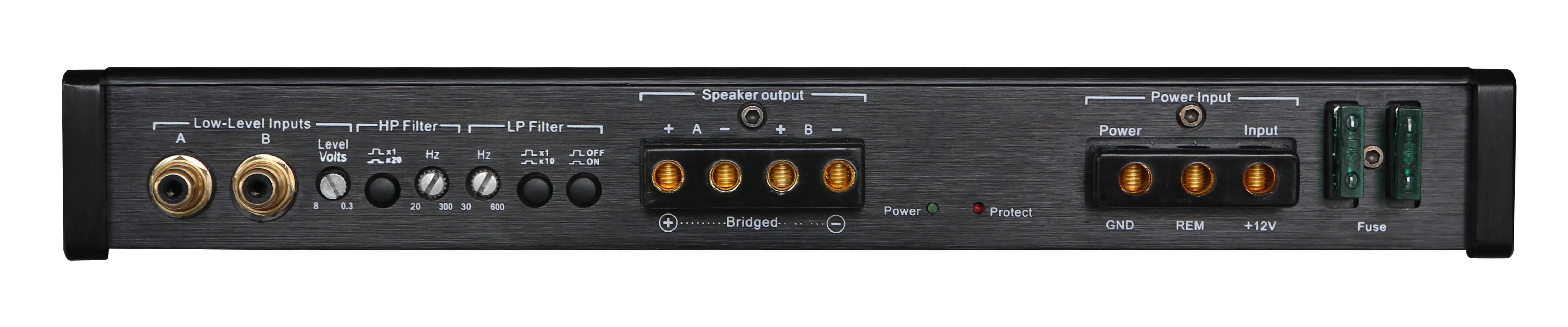 High Quality 160*2W RMS Powerful Car Amplifier REAL CAR AUDIO POWER