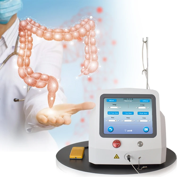 2023 Minimally Invasive Colorectal Hemorrhoidectomy  Hemorrhoidoplasty  Fistula 980nm 1470nm Laser Closure Proctology