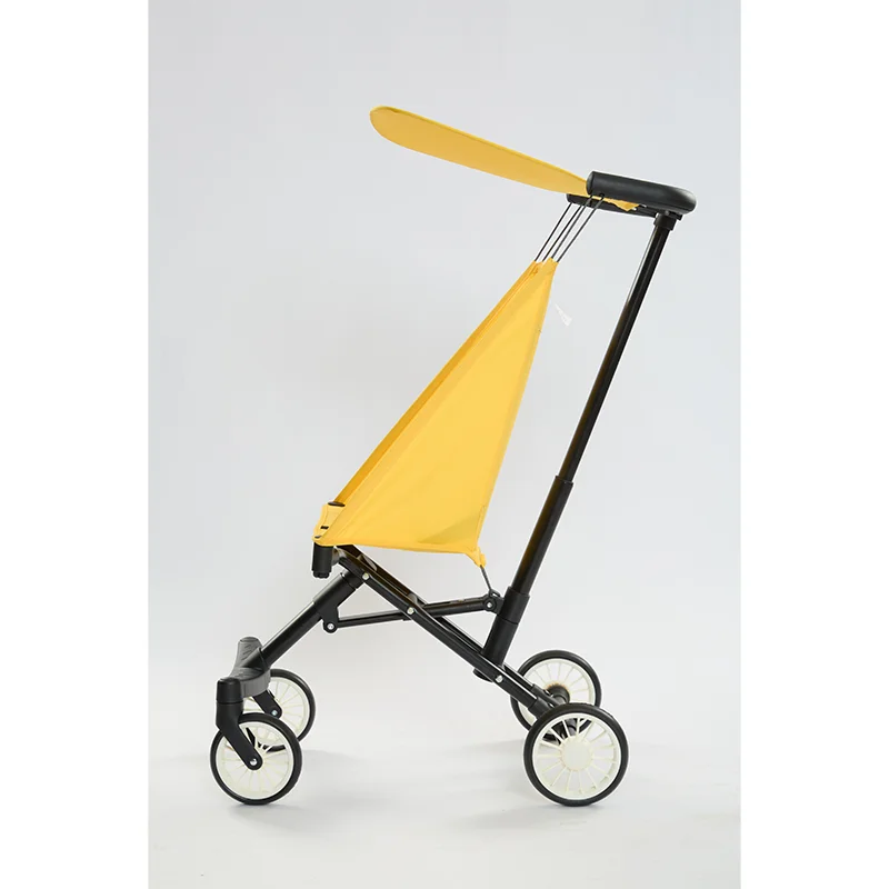 Eco-friendly light weight foldable 4 wheel stroller for children safety baby kids stroller