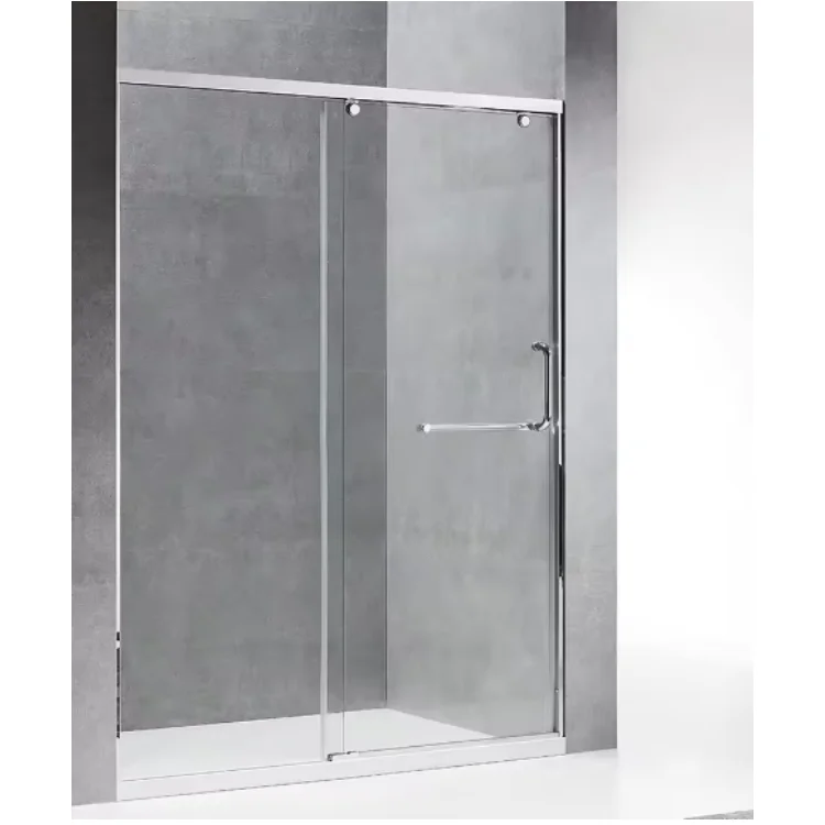 Bathroom 304SS Frameless Tempered Glass Sliding Shower Door High Quality Shower Room Door