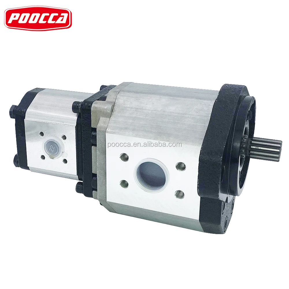 Wholesale high quality Single Double Gear Pump Parts Rotary Hydraulic Oil Pump