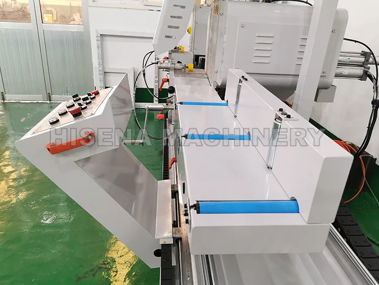 Jinan shandong machinery алюминиевая двухголовочная циркулярная торцовочная пила для алюминиевого профиля