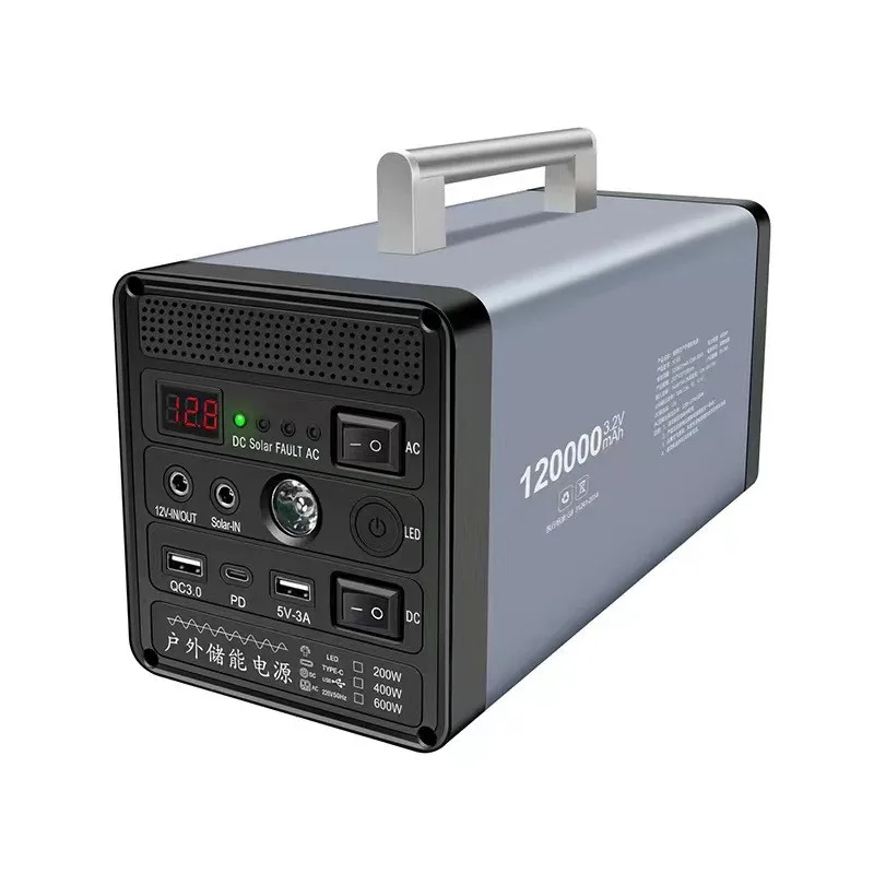 Support Global Camping outdoor Solar Generator Lithium iron battery 200W Portable Power Station
