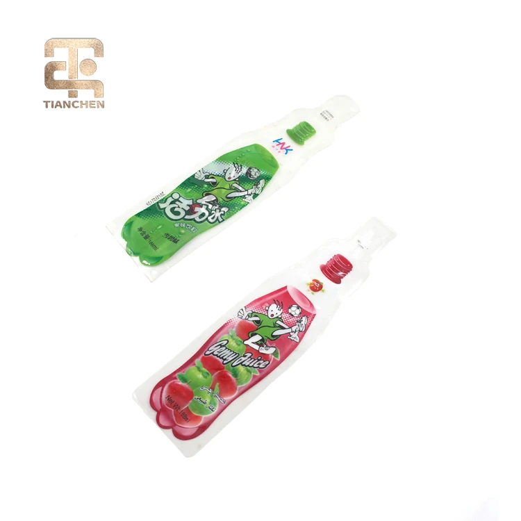 Hot Sale packaging spout pouch bag juice doypack with spout Drink Pouches Shaped Plastic Bag For Juice Liquid Package