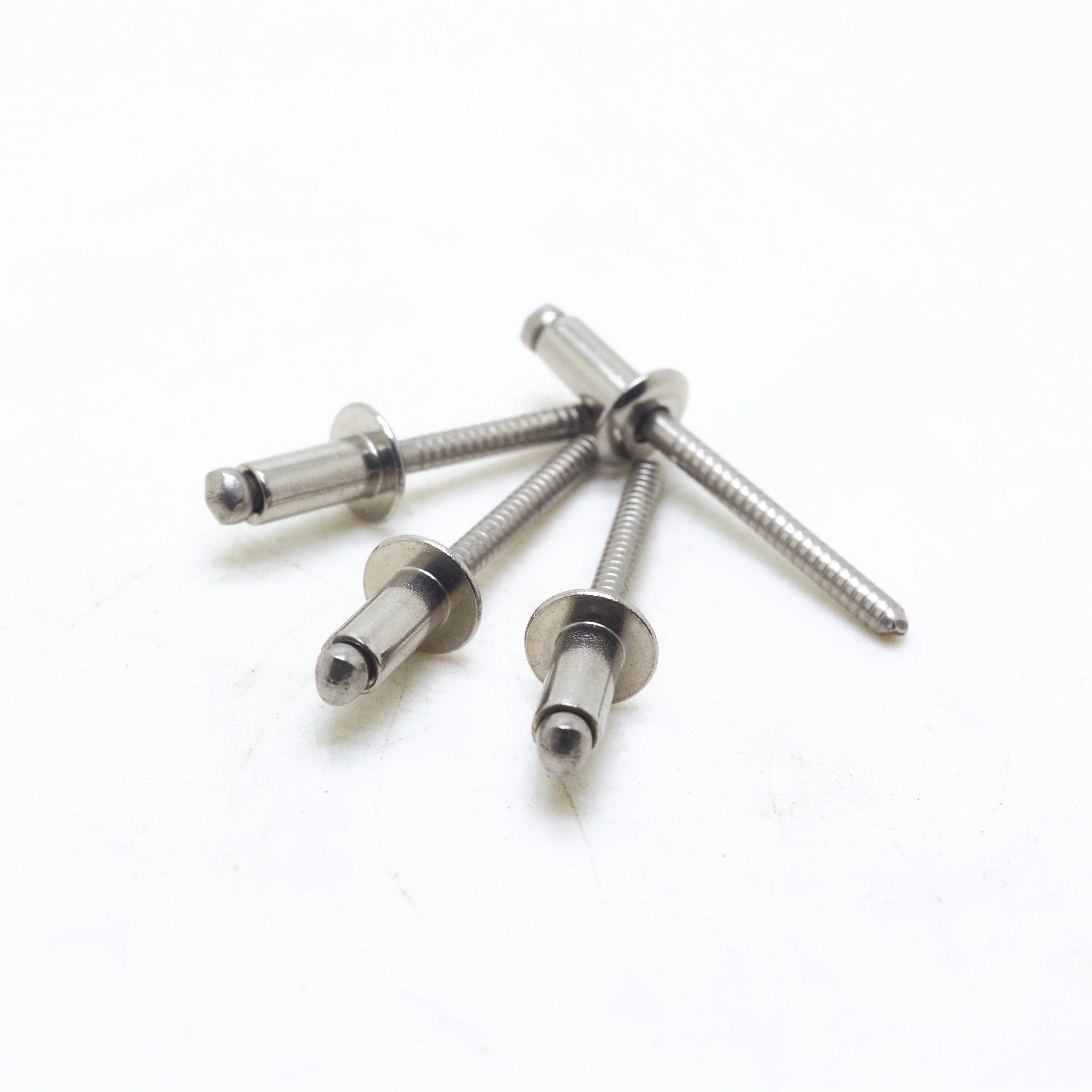 DIN7337 Stainless Steel 304 316 Open Type Dome Head Blind Rivets