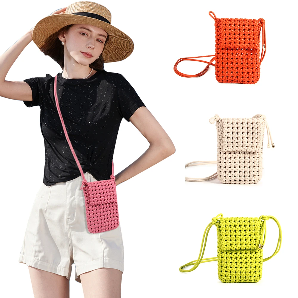 designer bags Small Shoulder Phone Bag Ladies cross body Casual Solid Purse PU leather Women Cross body Bag