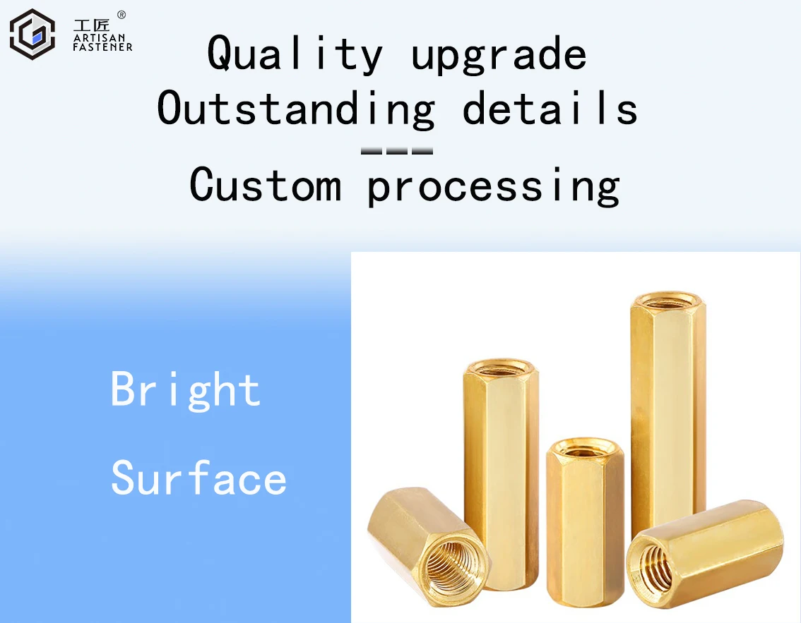 M3 length 3-25mm Hex Brass Female to Female Thread Standoff Board Rack Stud Hexagon Threaded PCB Motherboard Spacer