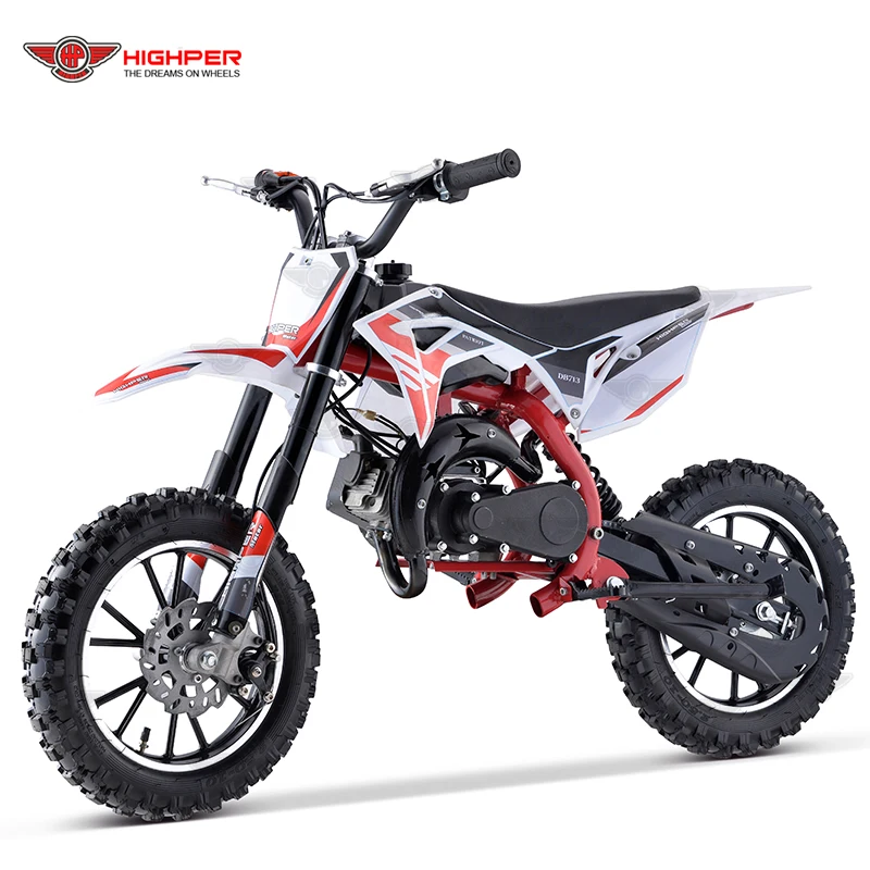 Крутой дешевый 49cc мини-игрушечный мотоцикл с крестом