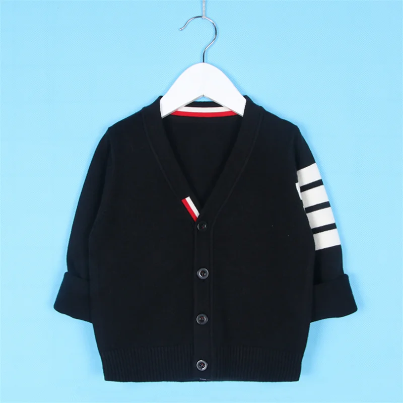 
2021 Baby Boys Sweater Autumn Toddler Boys Knitwear Long-Sleeve Cotton Cardigans Kids Sweater Coat Fashion Children Clothes 