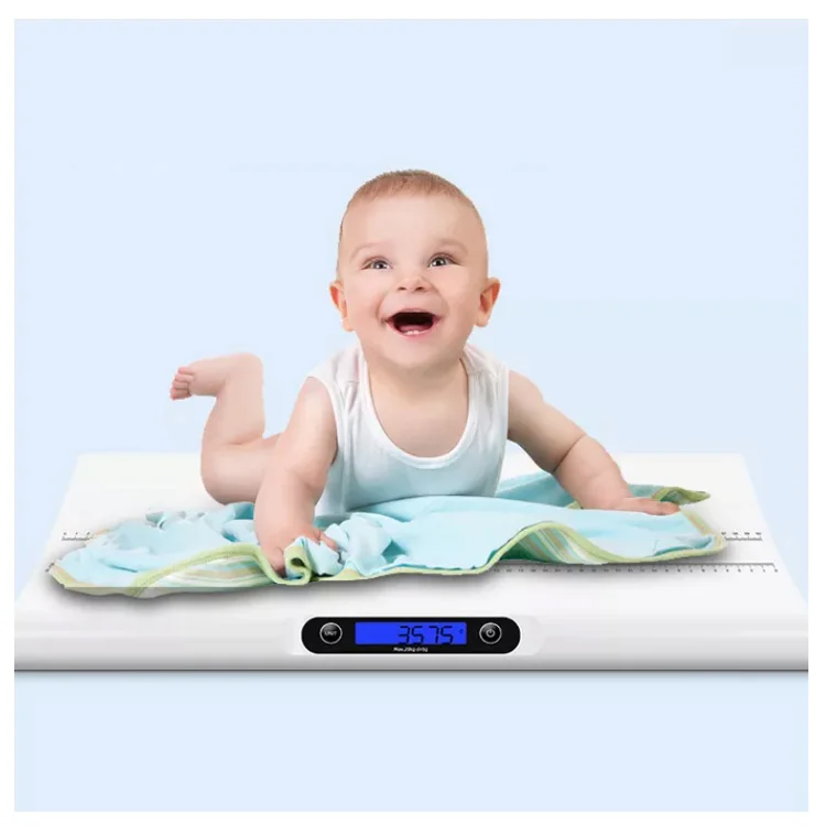 Хорошая цена цифровые детские весы с измерением высоты 20 кг вес емкость от аккумулятора легко читаемый цифровой дисплей