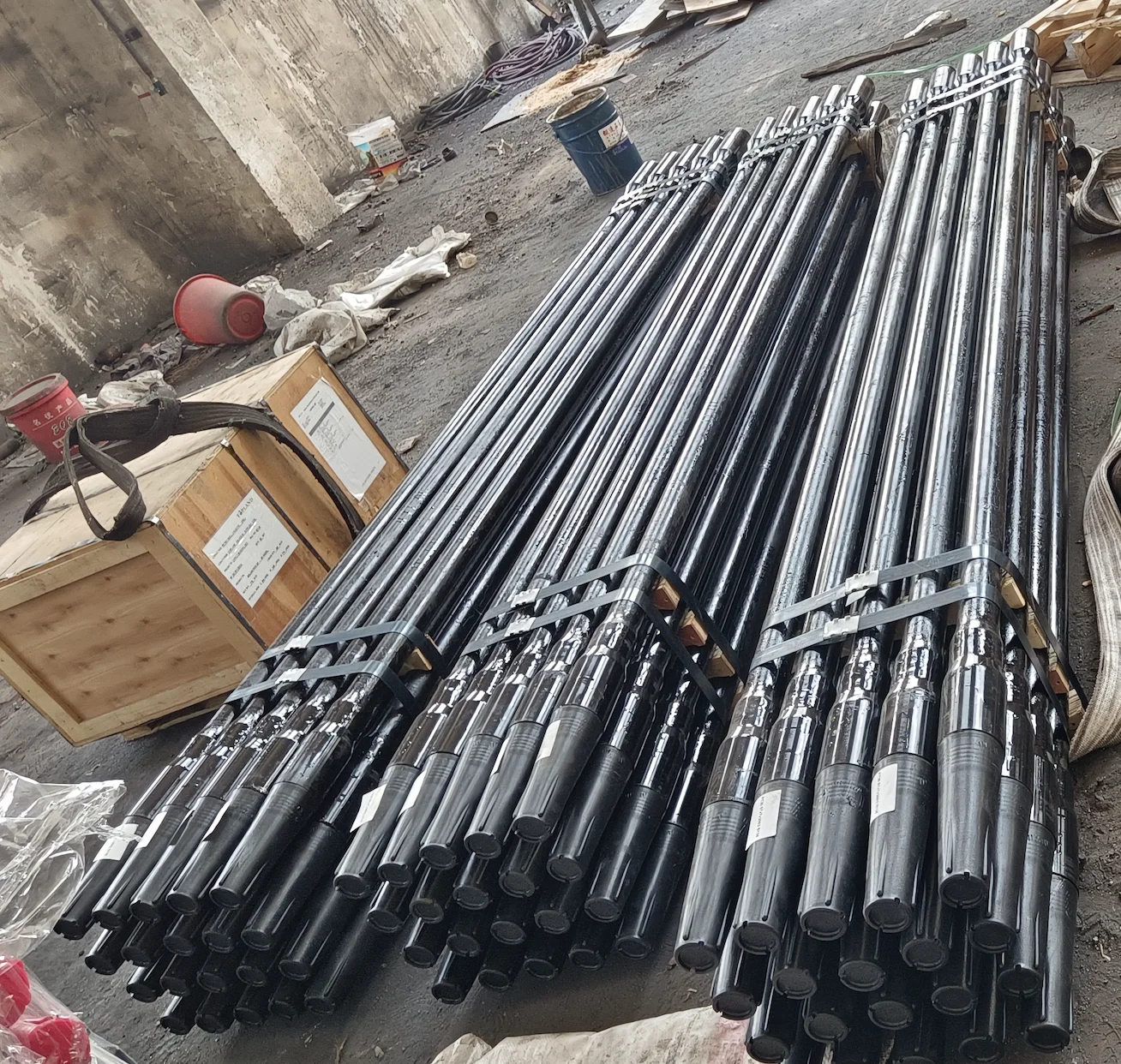 HDD Drill Pipe/Rods for JT3020AT Trenchless Drilling HDD Drill Machine