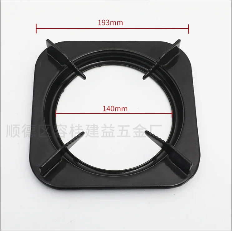 Good quality matt enameled hot selling gas stove supports small making machine cast iron pan support