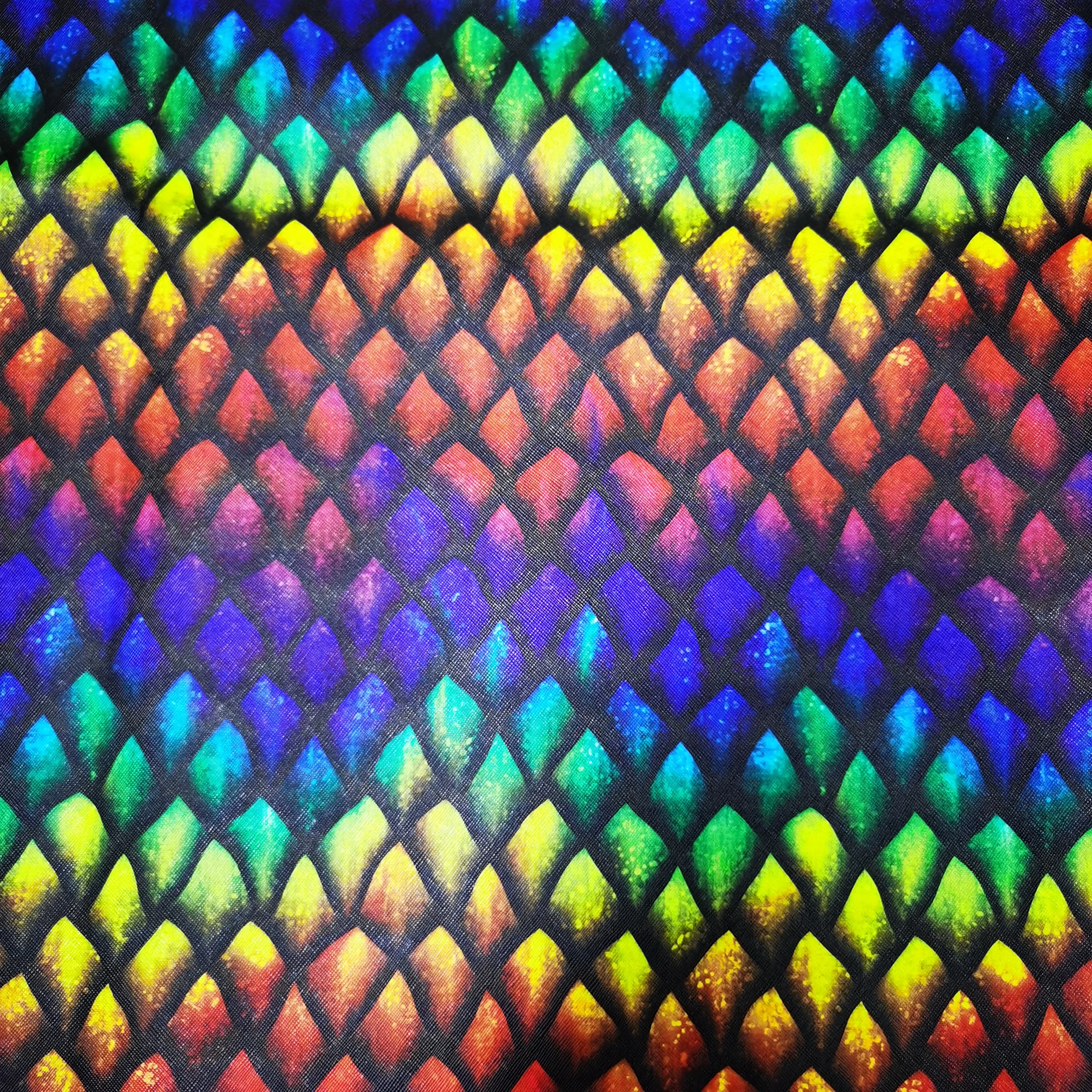 Synthetic Leather Products With PU Fabrics  For Bags and Sofa digital printing