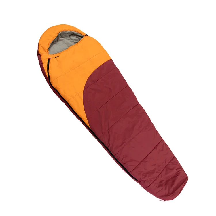 Hot Sale Outdoor Mummy Sleeping Bag 300T Hiking Sleeping Bag Waterproof mummy