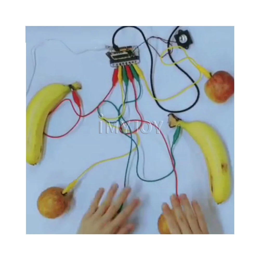 Other musical instruments & accessories piano professional electric puzzle education toy 6 key fruit keyboard piano for kids