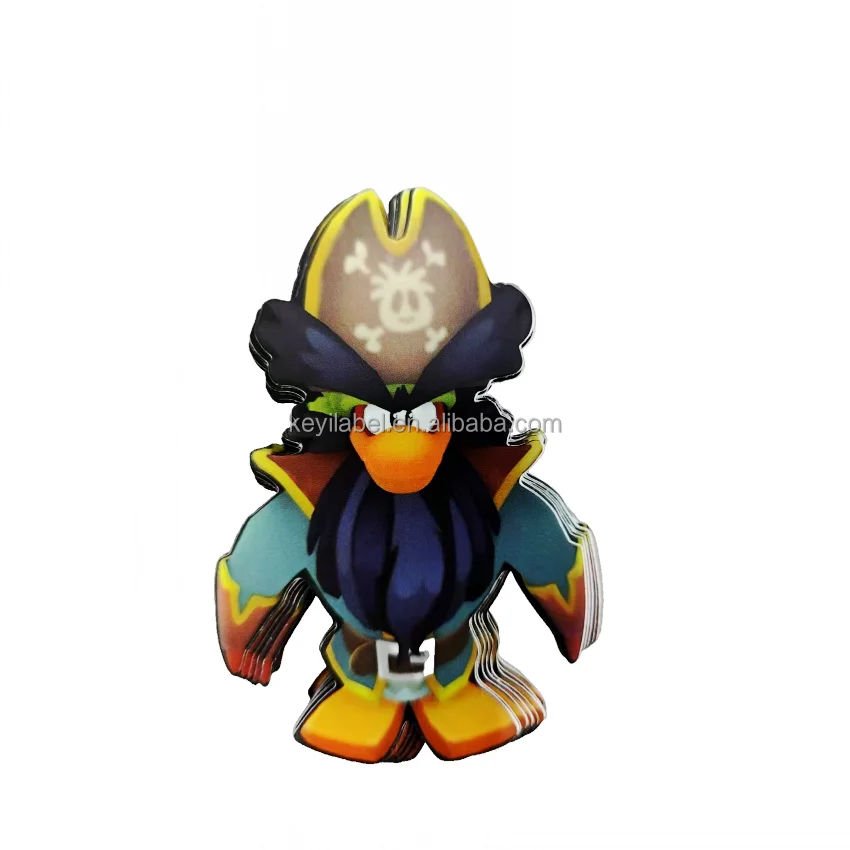 Индивидуальные водонепроницаемые маленькие Мультяшные аниме ПВХ виниловые наклейки Лазерная резка умереть для упаковки и печати услуги