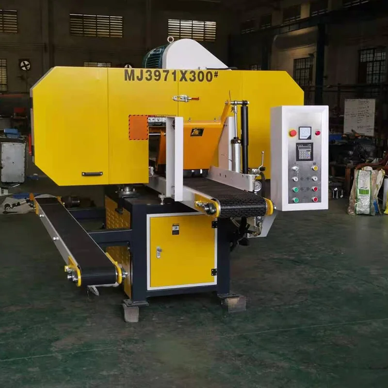 woodworking electric horizontal bandsaw sawmill