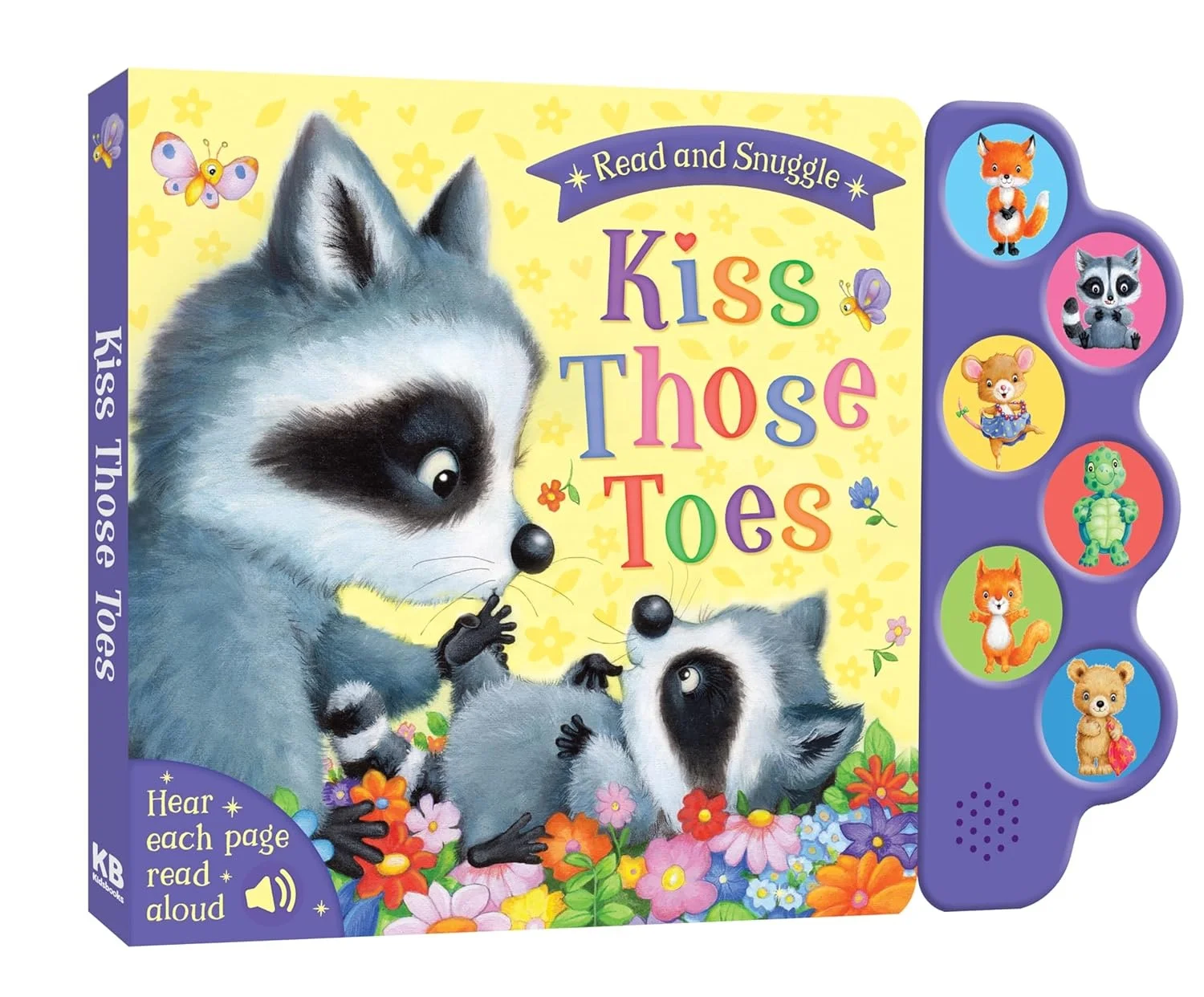 Interactive Bedtime Story Sound Board Book Educational Rhyming Story 6 Button Sound book