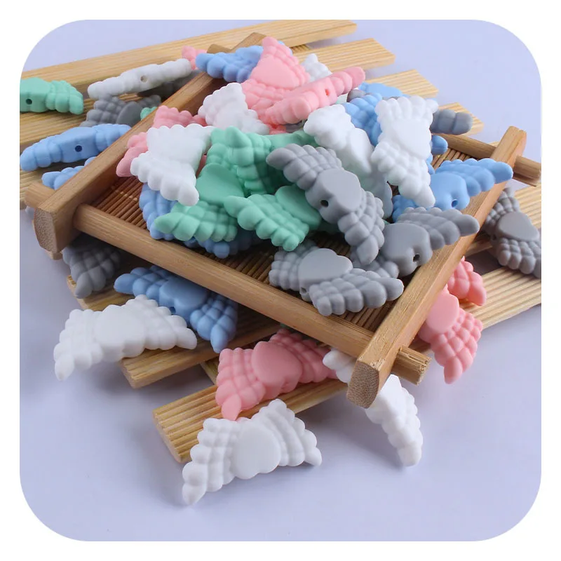 DIY Creative Love Angel Silicone Bead Pen Color Plastic Multifunctional Pen Ball Pen