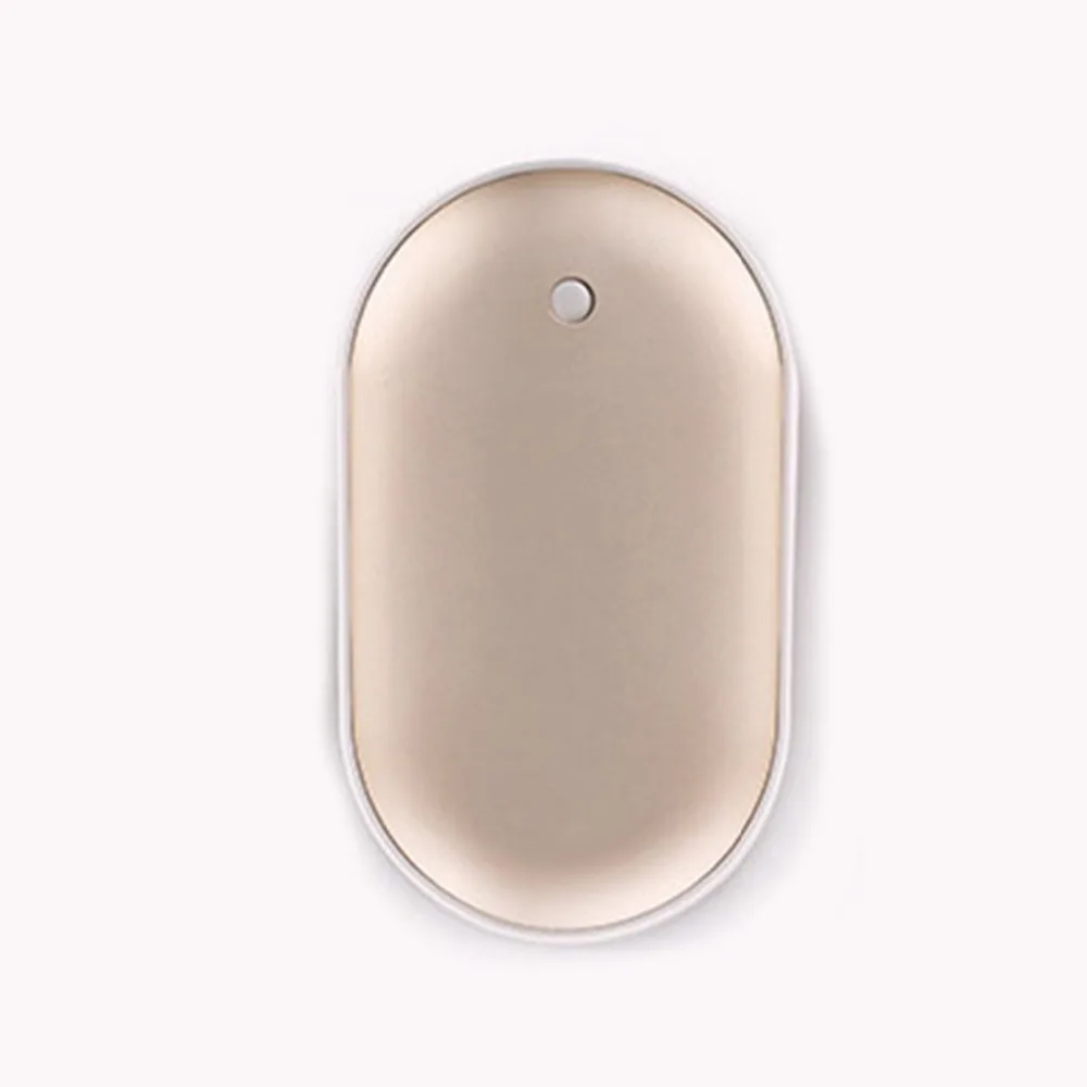 Winter Pocket Metal Warm Hands Treasure Mobile Charger Power Supply Battery Power Bank Pokemon Hand Warmer