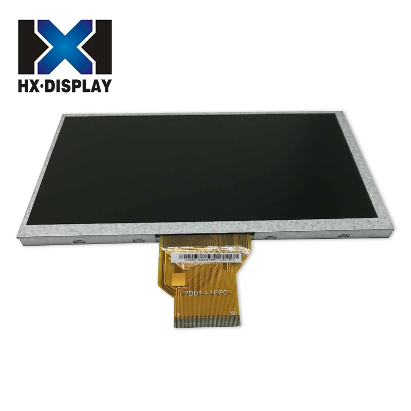 Factory Direct Sale 7 inch 800x480 tft lcd display with Capacitive Touch Screen