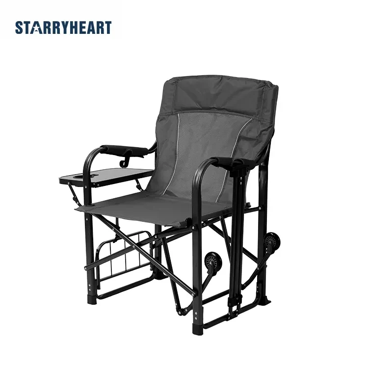 STARRYHEART 2 в 1 многофункциональная простая тележка переносное кресло для кемпинга директора с колесами