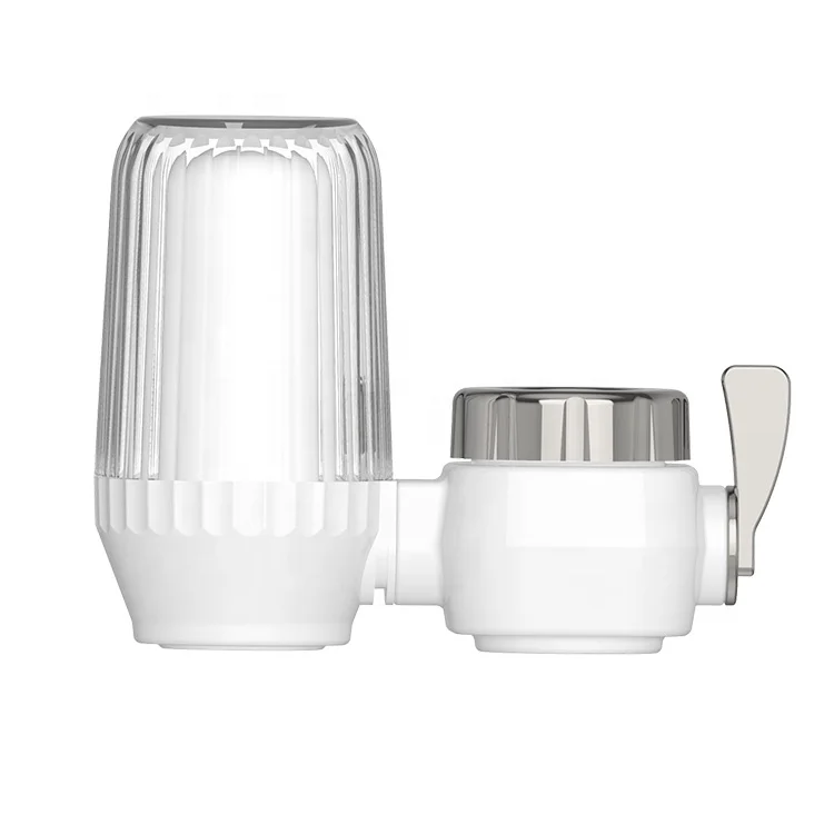 New Faucet Water Filter Ceramic Cartridge  Kitchen Tap Water Filter Reusable Portable Plastic Water Filter For Tap Transparent