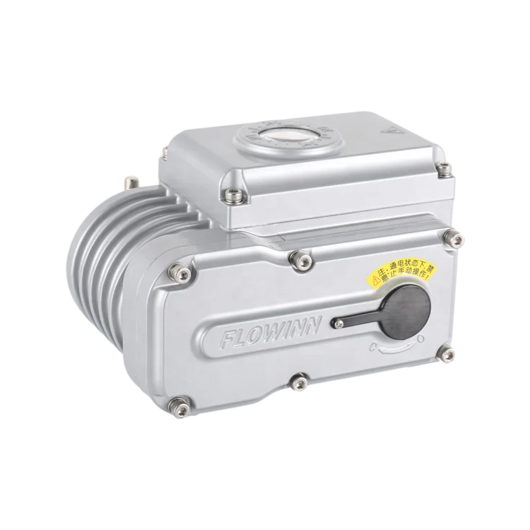 
AC110/AC220V 380V AC/DC24V Voltage Quarter-turn Electric Actuator EOT10 type 