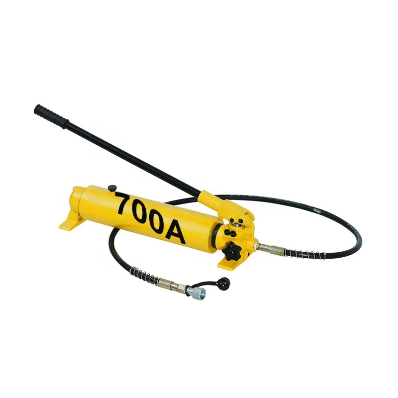 Factory price high pressure small manual hydraulic cylinder jack hand oil pump