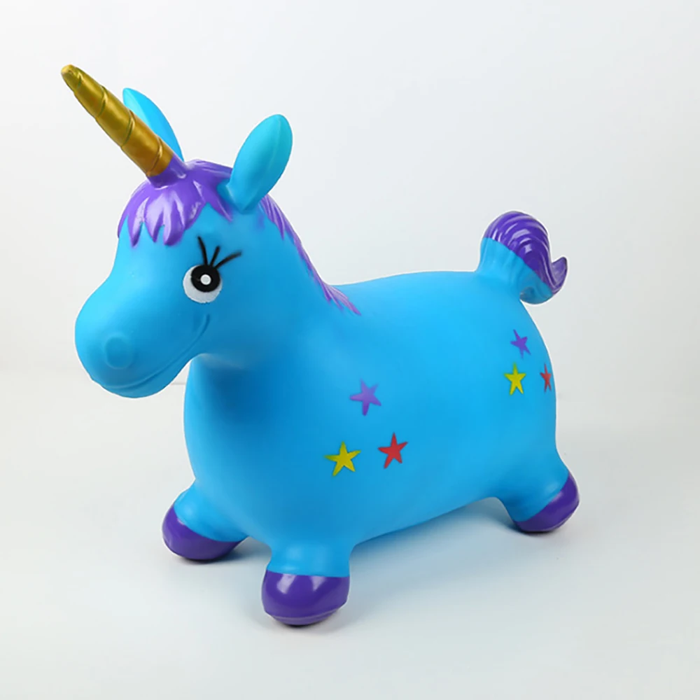 Factory Price Children Inflatable Jumping Animal Toys Pvc Hopping Animal Toys Inflatable Jumping Horse For Kids