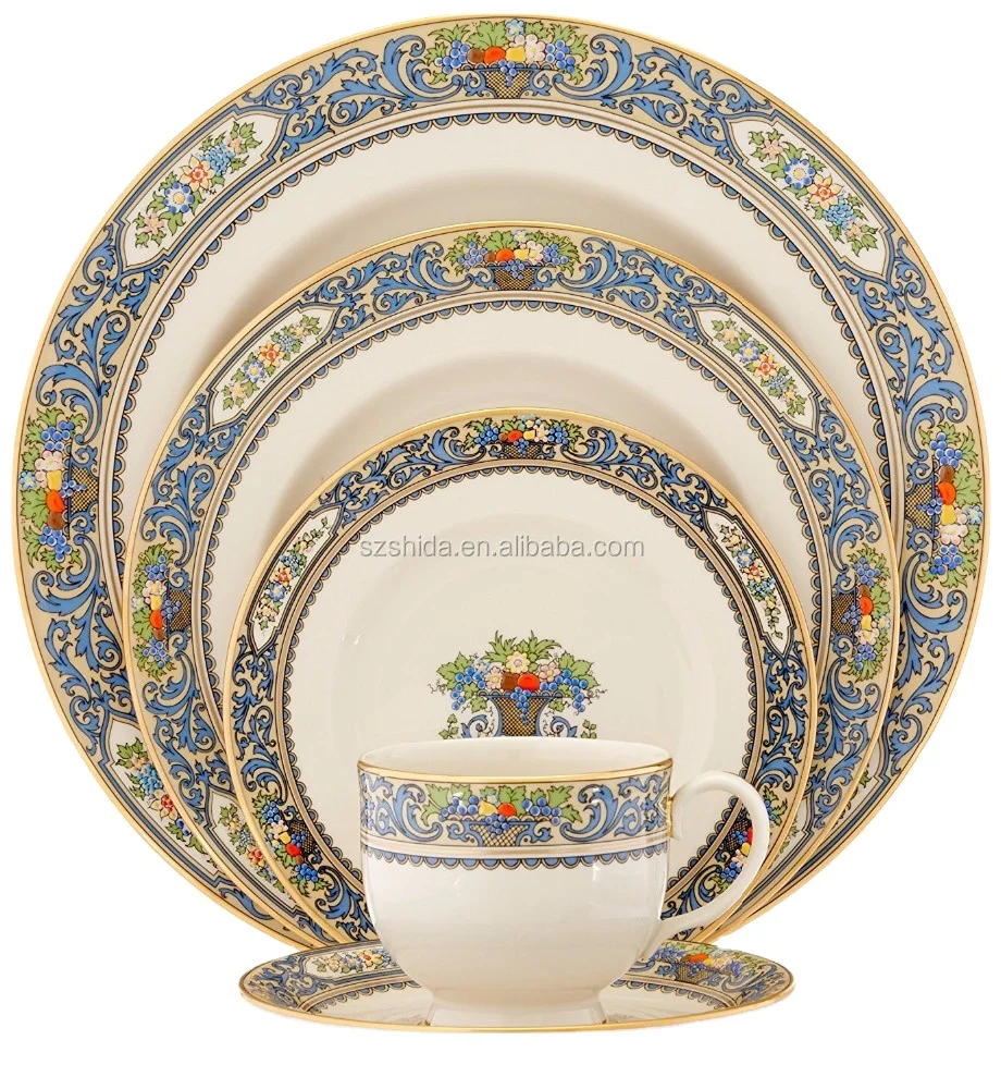 Factory Supply 30-pcs  porcelain dinnerware sets /ceramic dinner set service for 6