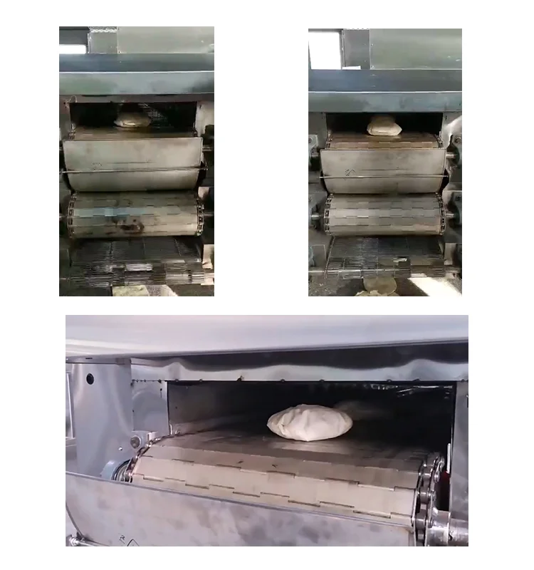 Low failure rate machine for Lebanese flatbread production Arabic bread maker machine line with tunnel oven