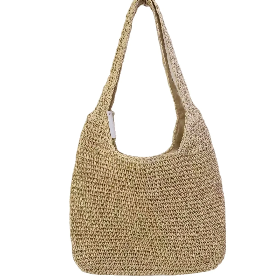 Customization Factory Direct Price High Quality Tote Fashion Paper Straw Beach Bag with Personal Design