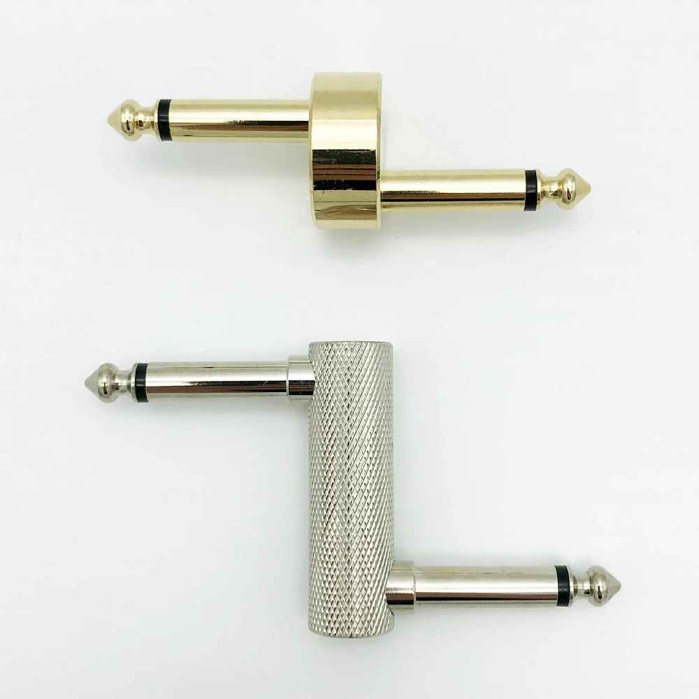 Pedal Board Accessories 6.5 Jack Interface Cable Adaptor 1/4 in Z-Type 6.35 Plug Electric Guitar Effects Pedal Connector